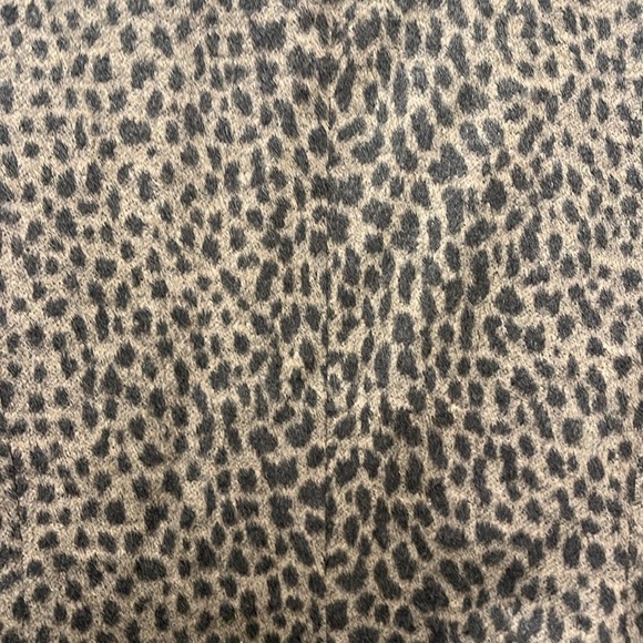 Loft Ann Taylor Womens Cheetah leopard Print Blazer Jacket Wool Blend SOFT LINED - Picture 10 of 11